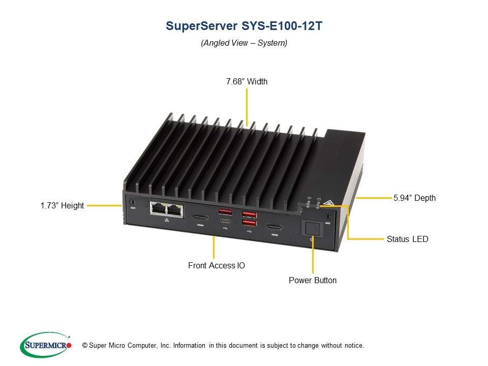 SYS-E100-12T-E