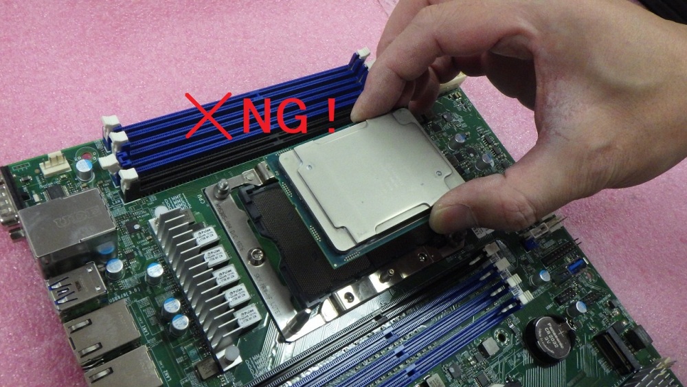 第3世代 Intel Xeon スケーラブルプロセッサー シリーズCPUの取付方法